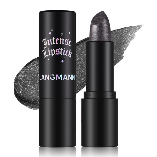 YBUETE Sparkling Lipstick Lip Gloss, High Shine Glitter Diamond Lipstick,Long Lasting Waterproof Moisturizer Lip Balm,Shimmer Metallic Lipstick High Pigment Non-Stick Lip stain,Full-coverage Lipstick