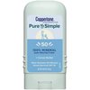 Coppertone Pure & Simple SPF 50 Stick Sunscreen, Mineral Sunscreen, Water Resistant, Hypoallergenic, Face Sunscreen, Broad Spectrum UVA/UVB Protection, 0.49 oz