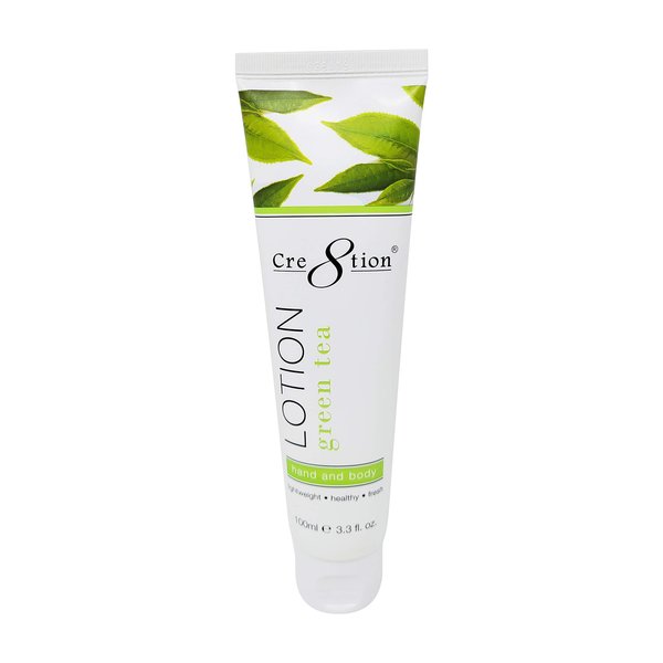 Cre8tion Premium Hand and Body Lotion, Made in Korea (Green Tea)
