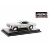 1969 Chevy Camaro Z/28 R/S Silver Metallic Limited Edition to 5250 Pieces Worldwide 1/24 Diecast Model Car by M2 40300-116A