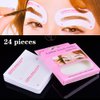48pcs/set Eyebrow Stencils Stickers Kit Disposable Non-woven Fabric Eyebrow Shaping Stencils Disposable Brow Template Stickers for Eyebrow Positioning (48pcs / set)