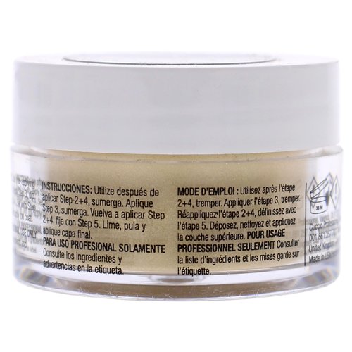 Cuccio Colour Powder Nail Polish - Lacquer For Manicure And Pedicure - Highly Pigmented Powder That Is Finely Milled - Durable Finish With A Flawless Rich Color - Metallic Lemon Gold - 0.5 Oz