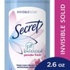 Secret Deodorant Powder Fresh Solid 2.6 Ounce Great Valu Twin Pk (76ml) (2 Pack)