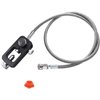 DIN Valve Scuba Adapter, PCP Scuba Tank Adapter, Paintball Scuba Fill Station, HPA Tank Fill Adapter, Up to 4500 psi, 36" Metal Braided Hose, Stronger Than Rubber. First Choice for Holidays. Black