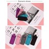 Meiiy Lip Balm Sleeve Pouch Chapstick Holder With Clip Lipstick Lip Gloss Holder Stocking Stuffers Gift for Women (5pcs)