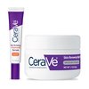 CeraVe Vitamin C Serum and Night Cream Skin Care Set | Brightening Serum with 10% Pure Vitamin C and Night Moisturizer with Peptides| Hyaluronic Acid and Ceramides | 1oz Serum + 1.7oz Moisturizer