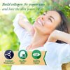 Vegan Collagen Builder - Organic Whole Foods Fruits + Veg, Silica, Lutein, Vitamin C, Biotin, Grape Seed - Amino Acids Glycine, Lysine + Proline Collagen Boosters - Once A Day - 30 Tablets