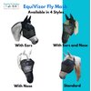 EquiVizor 95% UV Eye Protection (Mini) Horse Fly Mask with Nose - Uveitis, Corneal Ulcer, Light Sensitive. Designed to Stay On Your Horse, Off The Ground.