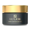 LULIOR Eye Contour Cream | Under Eye Cream for Dark Circles, Wrinkles, Puffiness & Bags Under Eyes | Vegan Collagen & Hyaluronic Acid | Hydrating Anti Aging Eye Cream for Men and Women | 15 ml