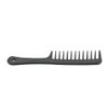 4pcs Hair Combs Wide Tooth Comb Detangle Hair Comb Styling Hair Comb for Long Hair Curly Hair (Black)