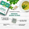 Organic Veda Moringa Mint Relax Tea Bags – USDA Organic Herbal Tea Made from Moringa Leaf, Mint, Chamomile flower and Ayurvedic Herbs for Mind Relaxing - 28 Count Tea Bags
