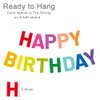 Happy Birthday Banner Pre-Strung Rainbow Birthday Party Decorations 9.84 Feet NO DIY Birthday Party Decor Event Favors and Supplies
