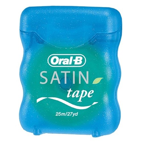 Oral-B Statin Tape Dental Floss 25m (12 Units) by Oral-B Satin Tape Mint