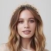 Fashey Star Halo Crown Headband Rhinestone Star Crown Headbands Goddess Halo Crown Costume Party Boho Bridal Wedding Headpiece for Women and Girls (Type B)