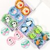 Gel Ice Pack Reusable, Cooling Eye Pads and Patches, Hot and Cold Eye Pads - Soothing, Revitalizing, Puffiness, Refresh, Relieves Stress, Relax, Relieves Puffiness and Tension(2 Crabs+2 Pandas)