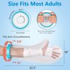 UpGoing Cast Covers for Shower Arm Adult Waterproof Arm Cast Cover Shower Protector Bag for Wound Arm, Hands, Wrists, Elbow, Finger to Keep Wounds Dry [2024 New Reusable]
