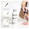 RARJSM Gel Liner Nail Art Silver Glitter Design Gel Nail Polish 1 Bottle 8ml Soak off UV LED Curing Requires Build in Thin Brush Striper Gel Polish for Home Salon Diy Nail Manicure Painting Decoration