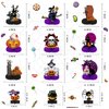 12pcs Halloween Decorations Honeycomb Centerpieces，purple Bloody Halloween Centerpieces ，Tables Toppers Party Decorations Supplies, Halloween Table Centerpieces for Halloween Party Decorations