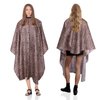 Waterproof Barber Cape for Women Professional Hair Cutting Cape 64" x 56" Leopard Hair Cape for Haircut Cape with Adjustable Neckline Salon Cape for Hair Cutting Tools for Hair Stylist and Home Use