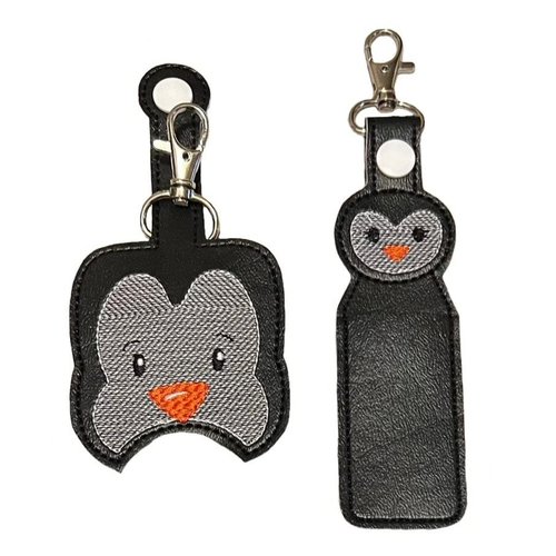 Penguin Hand Sanitizer and/or Lip Balm Holder