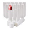 15 Pcs 0.5oz Lip Balm Tubes Empty DIY Lipstick Tubes Refillable 15g Lip Balm Containers Lip Gloss Tubes Deodorant Containers (white)