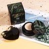 Mushroom Head Air Cushion CC Cream Natural Foundation,Phoera Powder, Bright Makeup Base Long Lasting with Makeup Sponge and Flat Top Kabuki Foundation Brush (#03 Warm Nude)