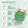 "BREYLEE Aloe Vera Eye Masks - 60 Pcs - Reduce Puffy Eyes & Dark Circles, Firm & Improve Under Eye Skin, Pure Natural Extracts for Youthful Appearance & Reduction of Fine Lines and Wrinkles."