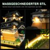 DALDED LED Lighting Kit for Lego Architecture Landmarks Collection: Himeji Castle 21060, LED Light Compatible with Lego 21060 Building Block Models (Not Include Lego Set)