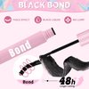 2 Pcs Lash Bond and Seal for Eyelash Extensions Lash Cluster Glue Long Lasting Eyelash Glue for Eyelash Clusters Waterproof DIY Lash Extension Glue 2 in 1 Individual Lash Glue（5ml+5ml）