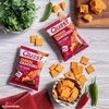 Quest Nutrition Cheese Crackers, Spicy Cheddar Blast, 10g of Protein, Low Carb, Made with Real Cheese, 12 Count (1.06 oz bags)