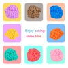 Scented Slime Kit with 9 Pack Butter Slimes, Solid Color Slime Watermelon Coffee Bunny,Super Soft and Non-Sticky, Stress Relief Toy Party Favors Birthday Gifts for Girls and Boys 6 7 8 9 10 11 12