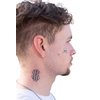 Thug Ink Temporary Tattoos - Volume IV - 8 Temporary Tattoos ~ Face Tattoos ~ Microphone, Dollar Sign, Diamond, Anchor, etc~ Thug Life ~ Fake Tattoos ~ Water-transfer Tattoos
