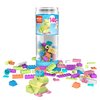 MEGA Construx Kids Blocks Toy Set, Open-Ended Building Bricks Tube with 140 Pieces in Pastel Colors, Ages 4+ Years