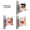 YOUNG VISION 3-in-1 Eyebrow Pencil, Eye Brow Pen, Brush and Razor Trio, Micro-Fine + Define Eyebrow Shades, Easy To Use, Long Lasting and Waterproof