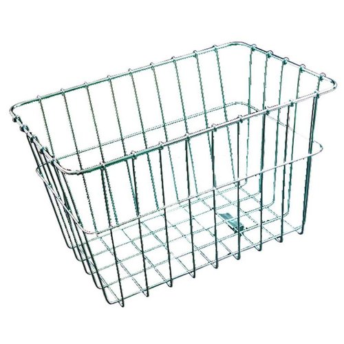 Wald 585 Rear Bicycle Basket (14.5 x 9.5 x 9) W585 Silver