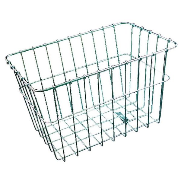Wald 585 Rear Bicycle Basket (14.5 x 9.5 x 9) W585 Silver