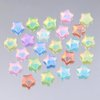 50pcs Mocha Star Kawaii Nail Charms 6MM Star Charms for Nails 3D Mini Stars Nail Rhinestones Nail Art Charms Flatback Rhinestones for Nails Design Candy Color Nail Gems Crystal Diamonds Nail Supplies