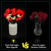 VONADO Light Kit Compatible with Lego-Bouquet-of-Roses-10328 Flowers Icons (Lights Only, No Models) Creative LED Lighting Set Compatible with Lego 10328 Valentines Roses Bouquet Building Set