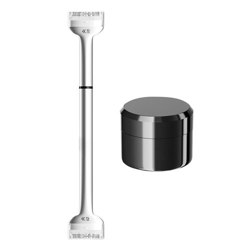 Generic Lower Lash Stamp - 0.01mm Tip Eye Liner Stamps With Ink | Lower Eyelash Stamps Quick Eye Makeup Tool | Lower Lash Stamp Tool | Lower Lash False Eyelashes Stamp For Makeup, Black