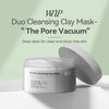 WNP Duo Cleansing Clay Mask Deep Cleansing Pores T-Zone & U-Zone Glass Skin Face Mask Skincare Comfort 3.53Oz