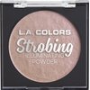 L.A. COLORS Strobing Illuminating Powder, Flashing Pink, 1 Ounce