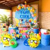 JeVenis Two Cool Beach Party Birthday Decoration Pool Party 2nd Birthday Decoration Swimming Pool Second Birthday Balloons Beach Ball Balloons