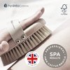 Hydrea London Dry Brushing Body Brush with Cactus Bristle - Dry Brush for Skin, Cellulite Remover, Vegan Best Dry Brush for Flawless Skin, Helps Improve Lymphatic Drainage - FSC® Certified Beechwood.