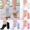 CTHH 6 Pairs Pilates Socks Yoga Socks Non-Slip Grip Socks for Women Pilates, Pure Barre, Hospital, Barefoot Workout, Pregnant