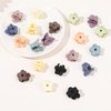 Ivyu Small Claw Hair Clips for Women Girls - 20 Pcs Mini Claw Clips for Thin Hair Tiny Flower Hair Clips Strong Hold Cute Jaw Clip Nonslip Hair Styling Accessories with Box (Mixed)
