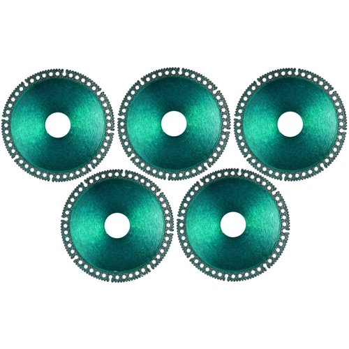 Mornajina ‎5 Packs 4 Inch Indestructible disc for Grinder, Indestructible Disc 2.2 for Angle Grinder 7/8" (Model 125), Cutting Discs for Smooth Cutting, Chamfering, Grinding of All Materials