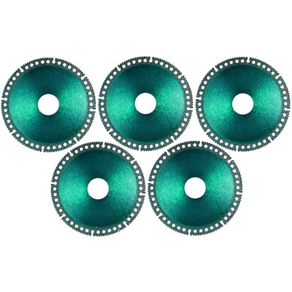 Mornajina ‎5 Packs 4 Inch Indestructible disc for Grinder, Indestructible Disc 2.2 for Angle Grinder 7/8" (Model 125), Cutting Discs for Smooth Cutting, Chamfering, Grinding of All Materials