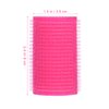 8pcs Hair Rollers for Volume Cling Hair Rollers Self Grip Hair Curlers Drawstring Cosmetic Pouch Automatic Hair Curler Hair Sponge Roller Curler Volume Short Hair Women's