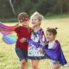 Creatoy Butterfly Costume Toddler, 4pcs Butterfly Wings Bulk for kids 3-9 Years Old Child Dress Up for Play Easter Party Favors