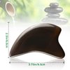 SINOKF Bian Stone Gua Sha Facial Tools Scraping Massage Face Guasha Board Scraping Plate